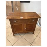 Oak Washstand Top Cracked