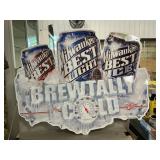 Miller Milwaukee Best Metal Advertising Sign, 31ï¿½