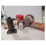 Box Lot Of Assorted Items Including Vintage Car