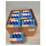 (40) Packs Of Four Blue 4C9 Christmas Light Bulbs