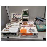 Box Lot Of Assorted HO Scale Scenery Accessories
