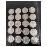 (20) U.S. Silver Dimes