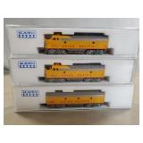 (2) KATO N Scale Union Pacific EMD F7A Diesel