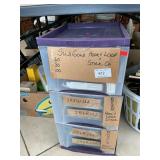 3-Drawer Organizer With Sanding Discs