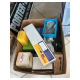 Box Lot With Batteries, Charger, Adapter, Parts