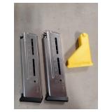 (2) Wilson Combat 1911 9mm Magazines