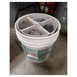 (1) Bucket w/ (6) Trays Of Assorted