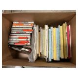 Box Lot With U.S. Military Academy Books, Reel