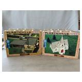 (4) Plasticville HO Scale Buildings