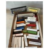 Lot Of N Scale Train Cars & Truck Trailers