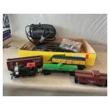 HO Train Cars, Signs, Power Supply, Battery