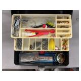 Old Pal Tackle Box With Assorted Tackle