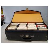 (24) Assorted 8-Track Tapes w/ Case
