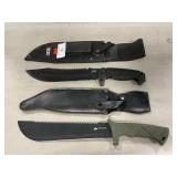 Ozark Trail Machete With Saw Teeth, SOG Survival