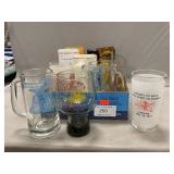 Lot Of Firemenï¿½s Commemorative  Glasses