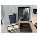 JFK Print, American Values Book, Cigar Box &