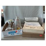 Pampered Chef & Asst. Bread Tubes, Milk Bottle,