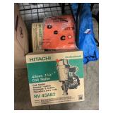 (2) New Hitachi Coil Nailers, Rainsuit (Large)