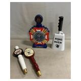 Beer Taps, Decanter, (Empty), Novelty Bell
