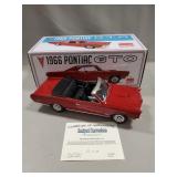 (1) 1966 Pontiac GTO Replica w/ COA 1:18 Scale