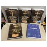 (4) Volumes Of The Complete Ethiopian Bible