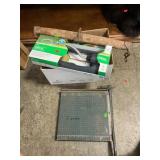 Lot With Paper Cutter, NIP Lawn Sprinkler,