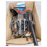 Box Lot Of Assorted Tools & More