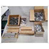 Box Lot Of Assorted Vintage Metal Printer