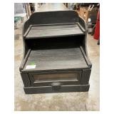 Wooden Display Riser With Storage Drawer