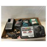 Hitachi, Bosch & Makita Piwer Tool Chargers