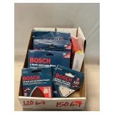 Box Of Assorted Bosch Sanding Discs,