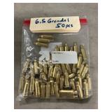 (50) Empty 6.5 Grendel Shells (As Per Consignor