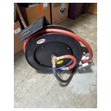 Auto-Retractable Spring-Rewind Air Hose Reel w/