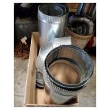 Box Lot Of Assorted HVAC Galvanized