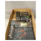 Lot Of Vintage Printing Plates