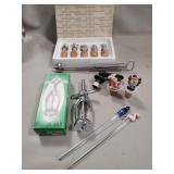 Tray Of Assorted Bottle Stoppers & Other