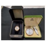 (1) Seiko Mickey Mouse Watch, (1) Pocket Watch &