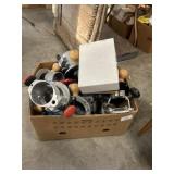 Box Lot of Router Parts