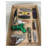 (11) Assorted Novelty, Pocket Knives