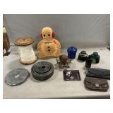 Vintage Spool, Flocked Bank Carnival Prize,