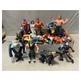 Lot Of Assorted Toy Figures