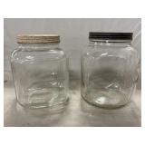 Pair Of Vintage Canister Jars