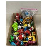 Lot Of Assorted Toy Vehicles, Parts & Pieces