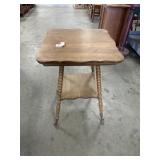 Wooden Table w/ Ornate Legs