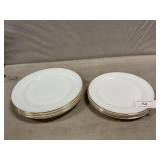 (8) Corning Crown Plates