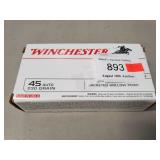 (50) Rounds 45 Auto Ammo
