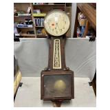 Early 1900ï¿½s Ingraham Banjo Wall Clock With Key