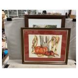 Watercolor Print, Frame