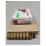 (15) Rounds 30-06 Springfield Ammo & (5) EMPTY