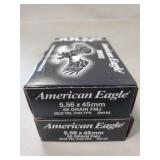 (40) Rounds 5.56ï¿½45mm Ammo (Factory Sealed)